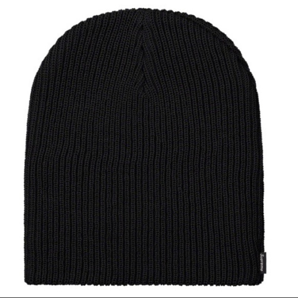 Supreme Basic Black Beanie (FW19)